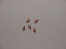 KARABIN KOPČA BOJA STARO ZLATO 10mm 5KOM