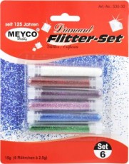 GLITTER SET 6/1 15g.