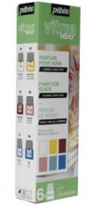 SET BOJA ZA STAKLO VITREA 160 6X20ml