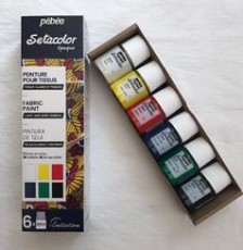 SET BOJA ZA TKANINU OPAQUE PEBEO 6X20ml