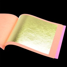 ZLATNI LISTIĆI IMITACIJA 14x14cm 25KOM